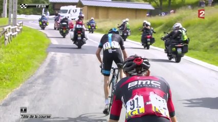 Attaque de Chris Froome sur le Dauphiné