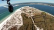 Flight Over Ft Pickens - GoPro Mounted on a Cessna 152