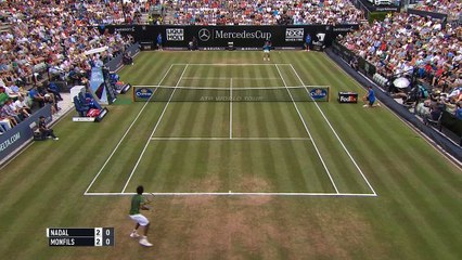 Stuttgart - Monfils lâche face à Nadal