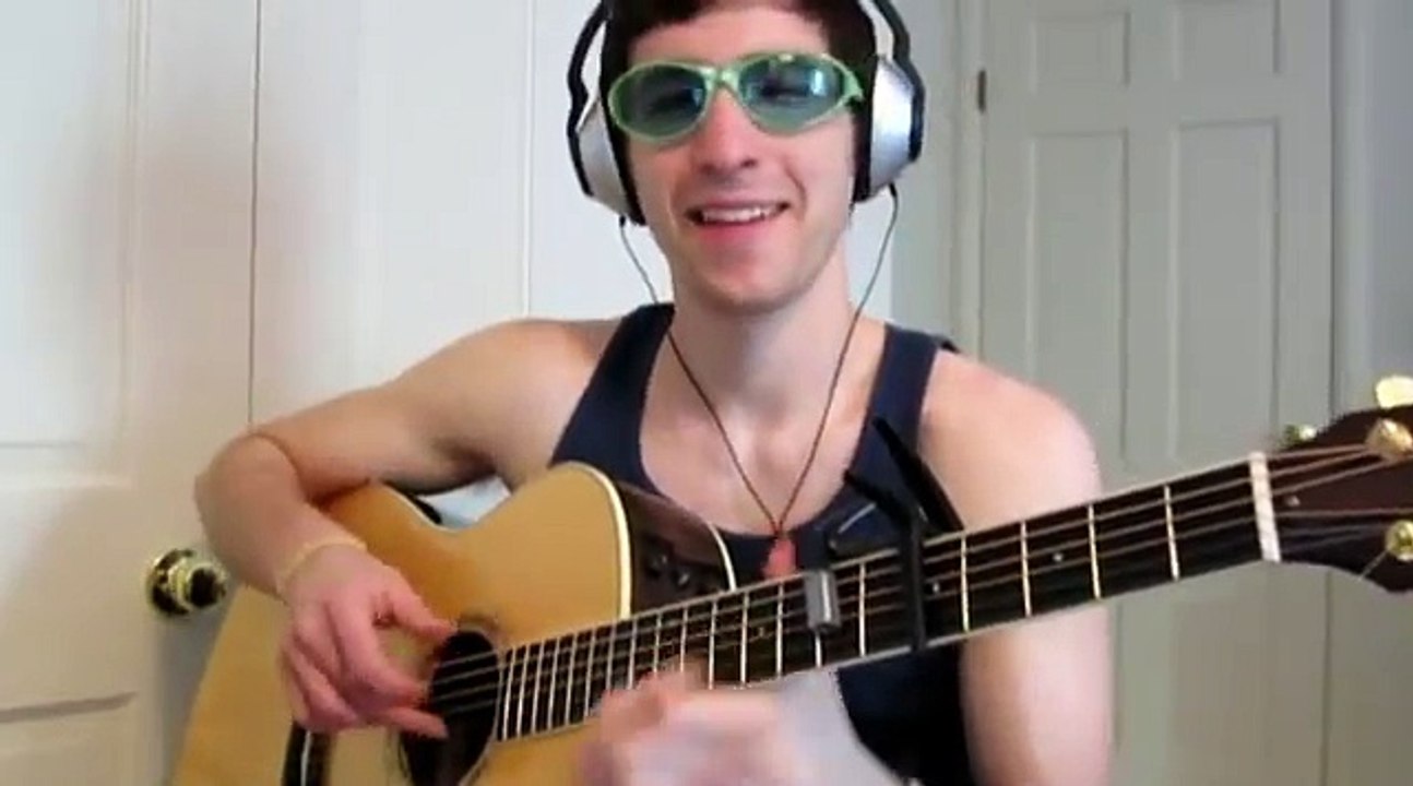 Edge of Glory Lady Gaga Acoustic Guitar Cover!!