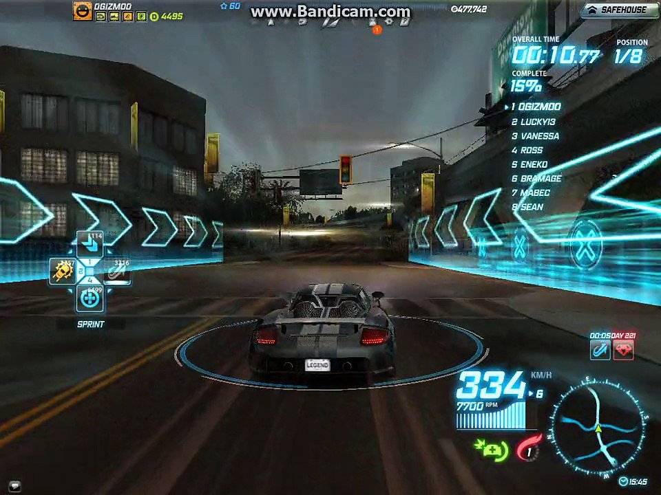 Construction Route - Porsche Carrera GT