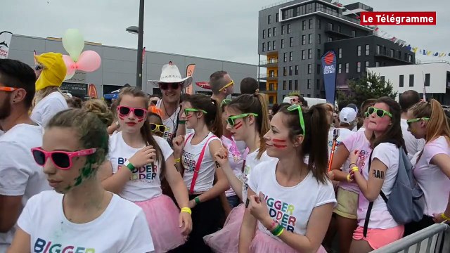 Lorient. Le plein de couleurs à la Color Me Rad
