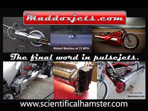 Twin Jet Engine Harley pulsejet jet engine bike one of a kind Maddoxjets.com
