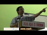 Hulu Selangor By-Election: Teng Chang Khim At Serendah (Part 2)