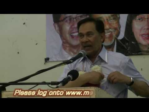 Anwar Ibrahim: Zaid Ibrahim Represents The Malay, The Chinese, The Indian and The Orang Asli