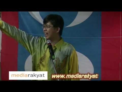 Hulu Selangor By-Election: Tian Chua at PKR Dinner, Ulu Yam 10/04/10 (Part 1)