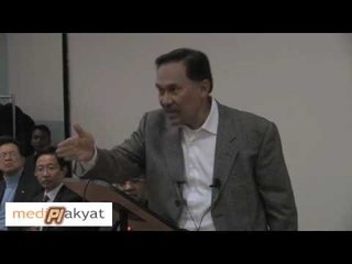 Anwar Ibrahim at University of Westminster 19/03/2010 (Pt 2)