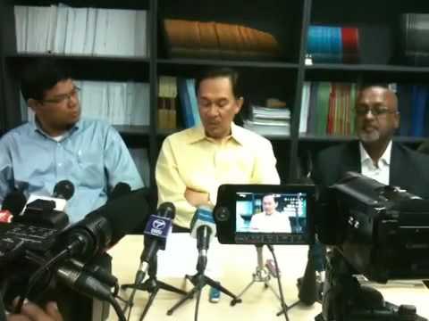 (Newsflash) Press Conference by Anwar Ibrahim