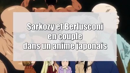 Sarkozy et Berlusconi en couple et nus dans un dessin animé !