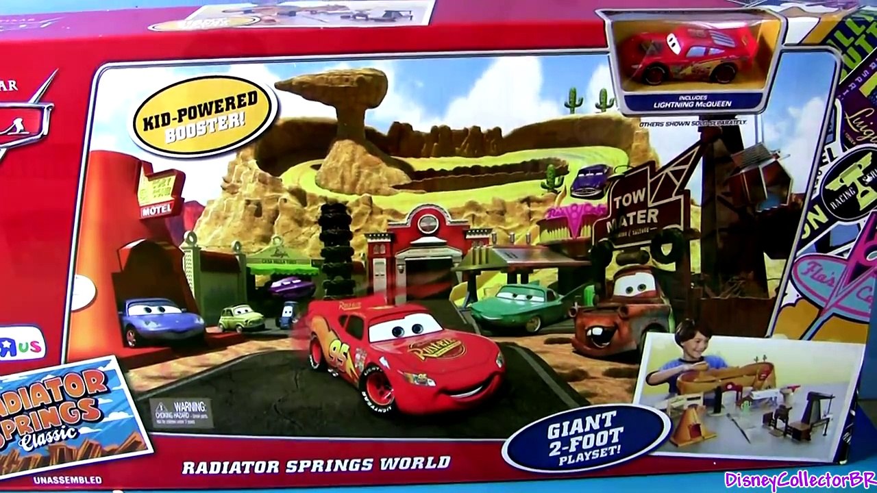 Radiator Springs World Playset NEW Cars 2 2013 Disney Pixar Radiator Springs Classic Toys"R"US toys