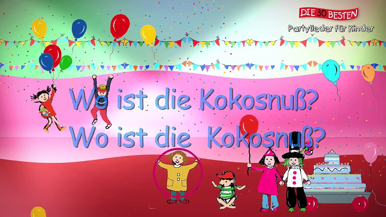 Die Affen rasen durch den Wald Lied