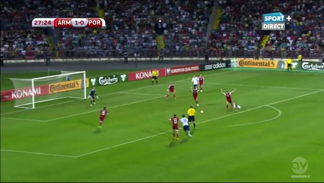 Ronaldo Goal 1:1 | Armenia vs Portugal 13.06.2015