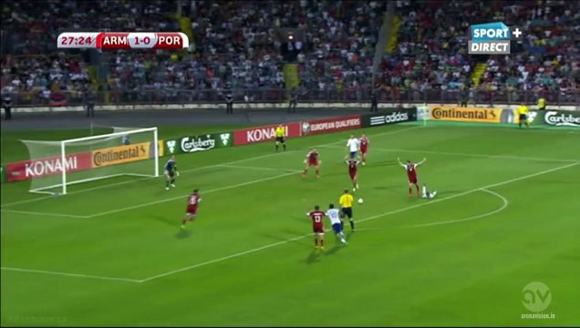 Ronaldo penalty Goal 1_1 _ Armenia vs Portugal 13.06.2015