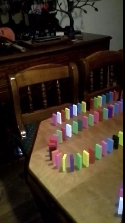 Domino Tricks! | 240 Piece Domino Rally