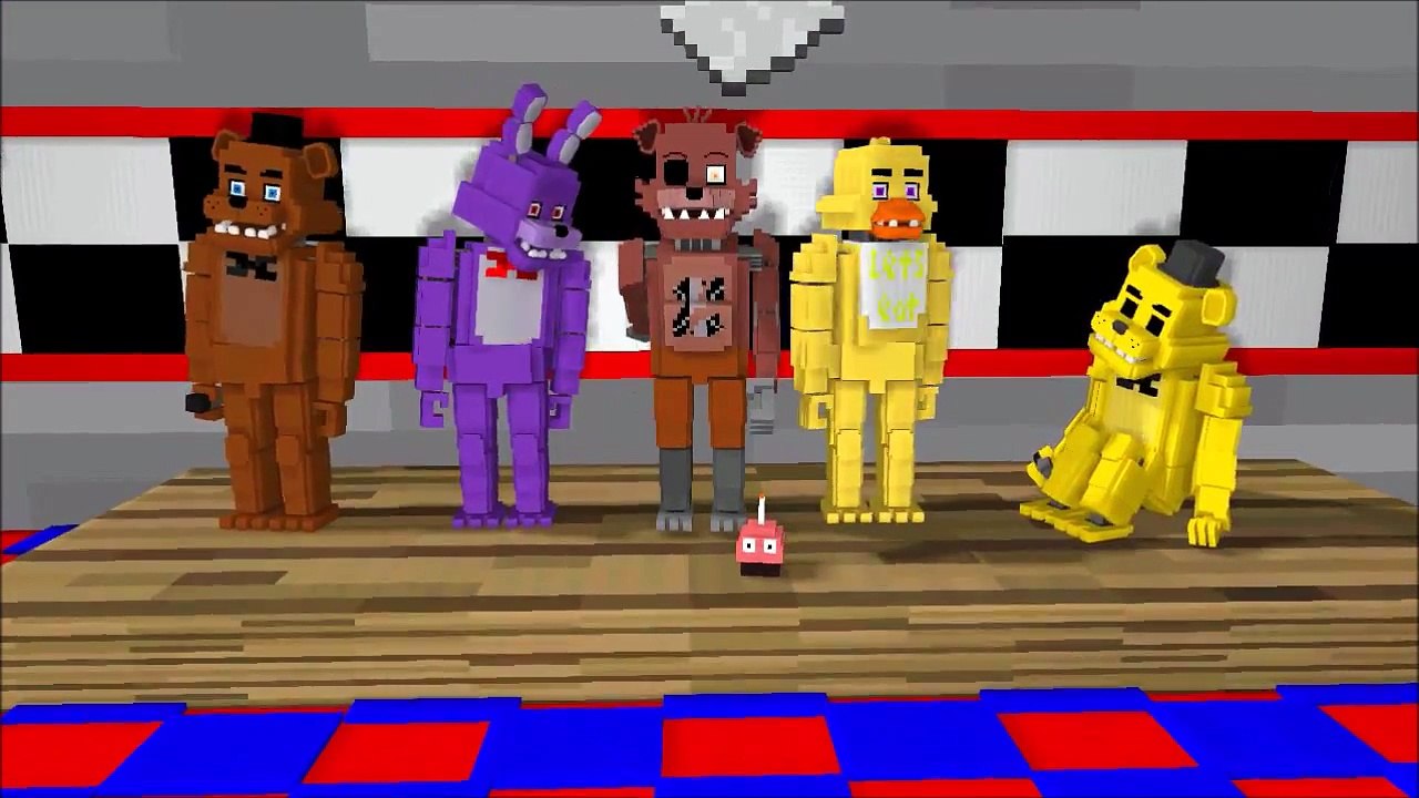 "The Foxy Song" Groundbreaking (MINECRAFT ANIMATION)