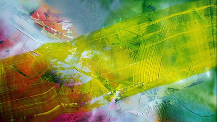 Learn To Paint Abstract Painting With Squeegee To Get An Airy Painting (HD). By Jan van Oort