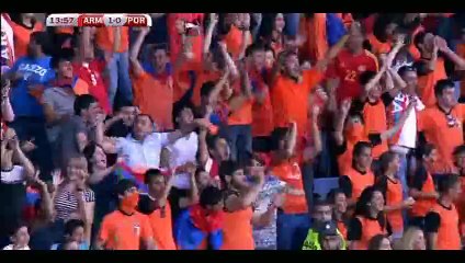 All Goals 1st Half - Armenia 1-1 Portugal - 13-06-2015