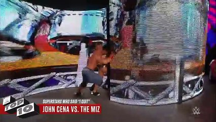 Superstars Who Said -I Quit-- WWE Top 10, May 2, 2015