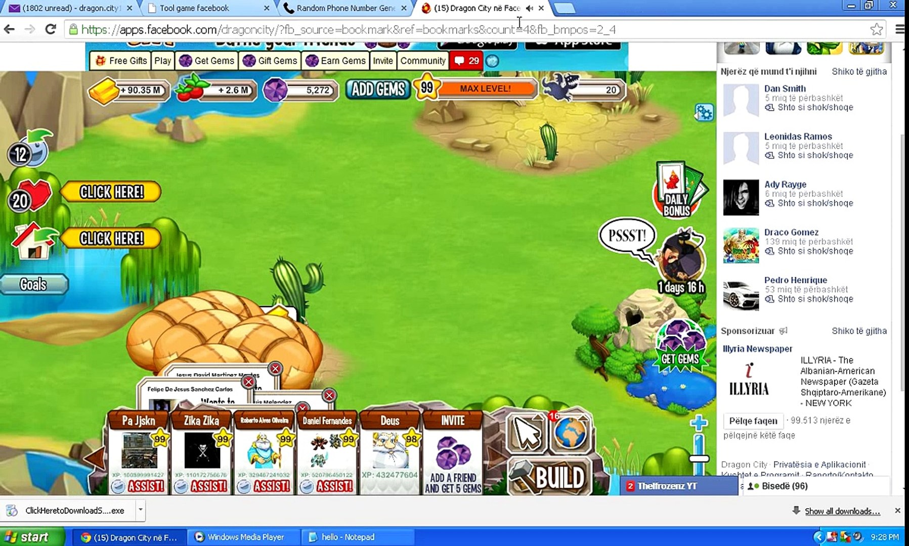 Vvgame.Pw/Dragoncity Dragon City Hack With Facebook