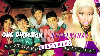 One Direction vs. Nicki Minaj - What Make Starships Beautiful [AUDIO]