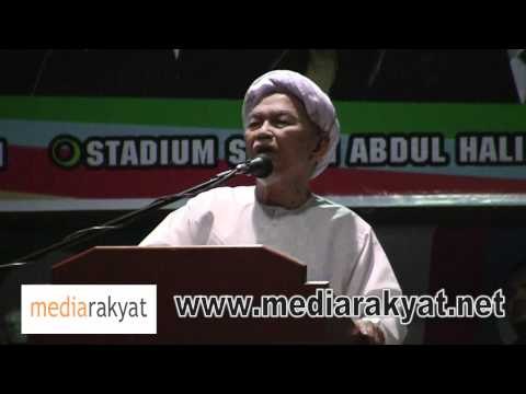 TG Nik Aziz: Puluhan Ribu Banjiri Ceramah Rapat Rakyat Di Alor Setar