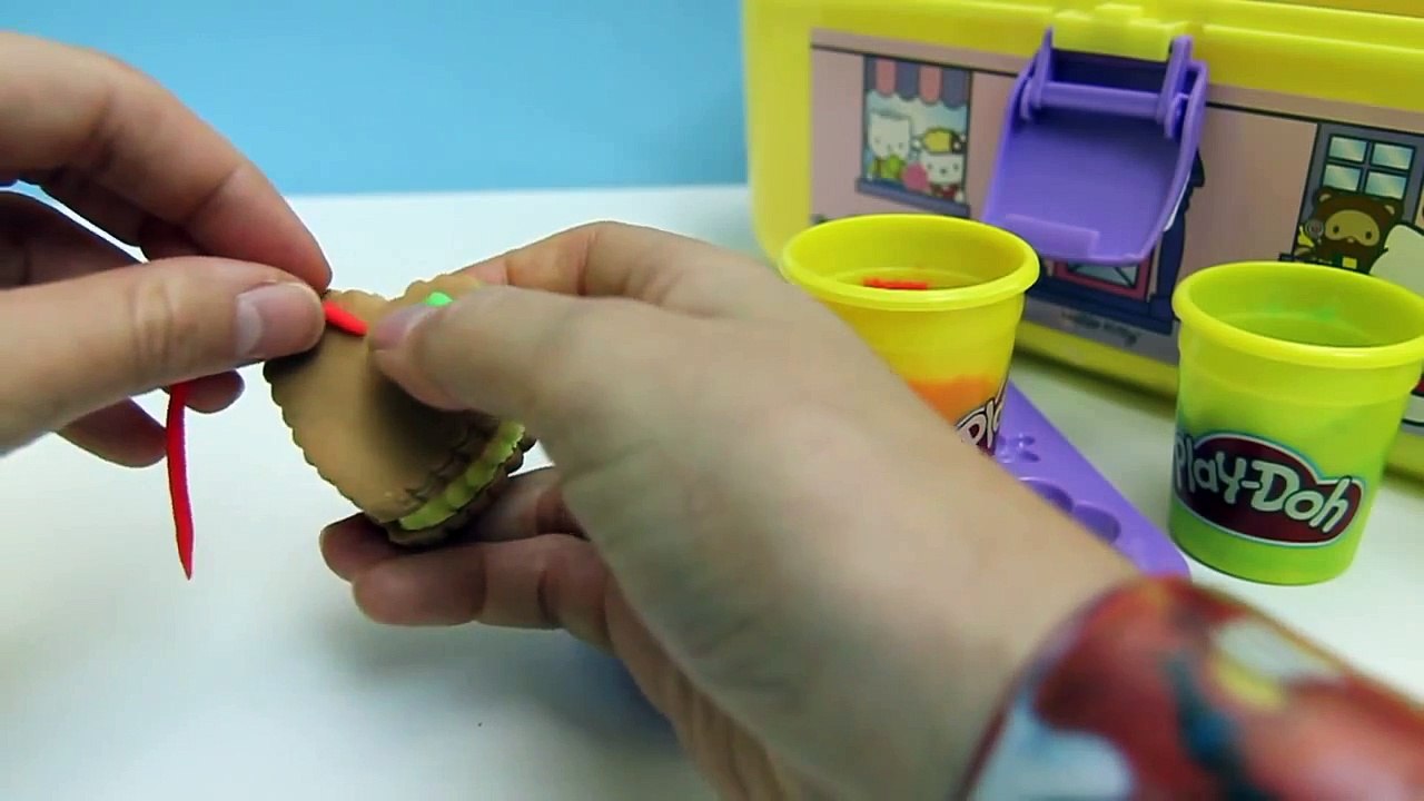 Hello Kitty Patisserie Dough Set Play Doh Hello Kitty Pastry Shop Cupcakes Cakes Cookies