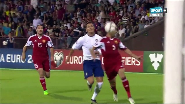 Cristiano Ronaldo Hattrick vs Armenia 13.06.2015