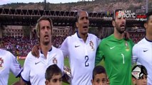 Cristiano Ronaldo to Portugal team-mates - You're singing the national anthem too fast!