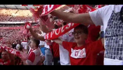 Goal Lewandowski - Poland 2-0 Georgia - 13-06-2015