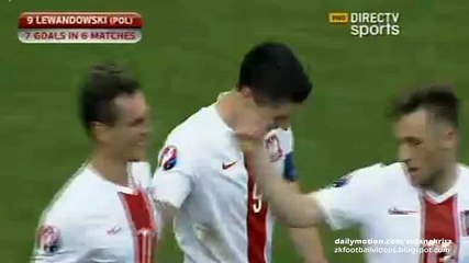 4-0 Lewandowski Hattrick Goal - Poland v. Georgia 13.06.2015