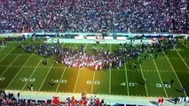 Penn State and Nebraska Players Pray Before Game
