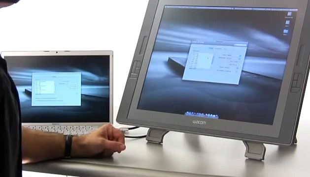 CINTIQ 21UX: CONFIGURING DUAL DISPLAYS WITH MAC