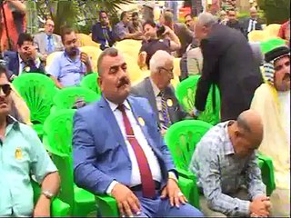 الشاعر حيدر الحجاج مهرجان مصطفى جمال الدين السادس