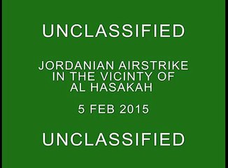 Airstrike against an ISIL Storage and Staging facility, Feb. 5, near Al Hasakah, Syria