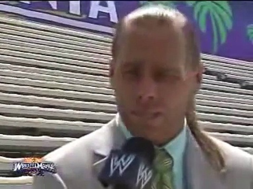 hbk interview before wrestlemania24