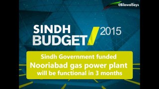 40 things you should know about Sindh Budget 2015 #PeopleFriendlySindhBudget
