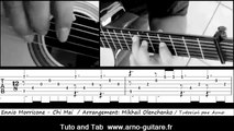 Ennio Morricone - Chi Mai - Fingerstyle guitar with Tab / Tuto