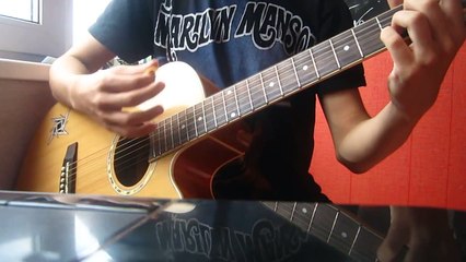 Marilyn Manson - Running To The Edge Of The World Guitar Cover