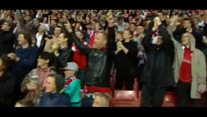 Goal Poulsen - Denmark 1-0 Serbia - 13-06-2015