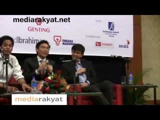 Khairy Grilled By The Students 09/08/2009 (Pt 2)