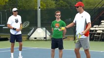 Volley In Tennis | Don't Turn On Your Forehand Volley [Forehand Volley]