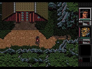 Shadowrun Sega Genesis - Stark - Shadowrunner.  How to get Stark to join your team.  Mega Drive