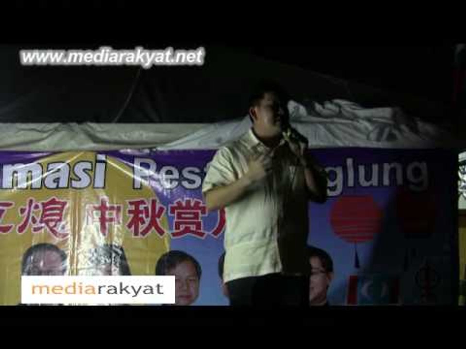 Bagan Pinang By-Election: YB Hee Loy Sian 04/10/2009