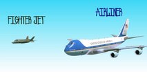 VIDS for KIDS in 3d (HD) - Airplanes, Jets, Pilots for Children, Learn about Planes - AApV