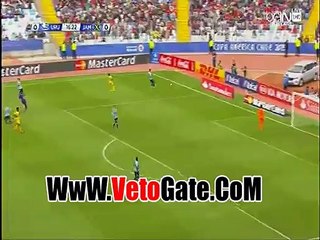 "الحكم"يتغاطى عن ضربه جزاء لـ اوروجواى امام جامايكا