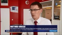 Le PS du Havre en ordre de marche avec Matthieu Brasse et Nicolas Rouly [France 3]
