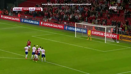 Vladimir Stojkovic Penalty Save _ Denmark - Serbia 13.06.2015 HD