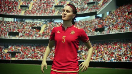 FIFA 16 - Modélisation Equipe d'Espagne Féminine