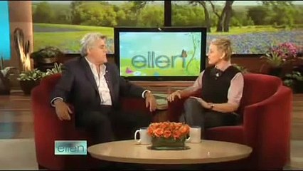 Jay Leno talks about Most memorable "Tonight Show"moments on Ellen 2009-May-13