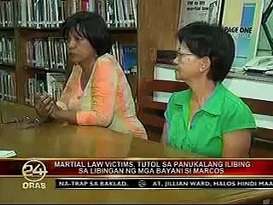 IF ANGELO REYES WAS BURIED AT LIBINGAN NG MGA BAYANI, WHY NOT FERDINAND MARCOS?